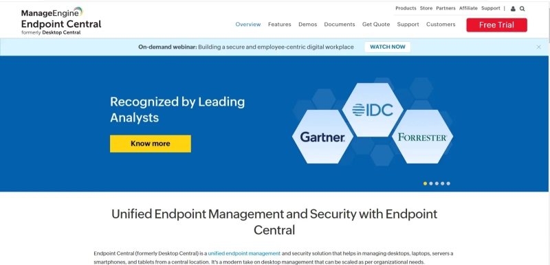 Top 20 Best Endpoint Management Tools for 2024