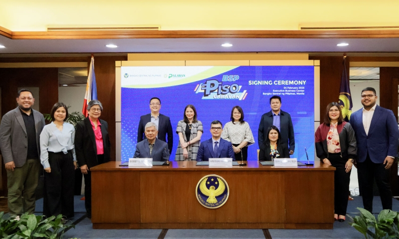 Palawan Group Backs BSP Piso Caravan to Enhance Financial Literacy